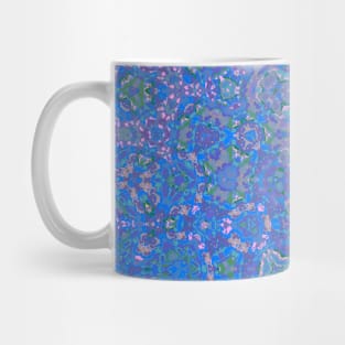 Groovy Colorful Boho Hippie Trippy Kaleidoscope Abstract Digital Art Mug